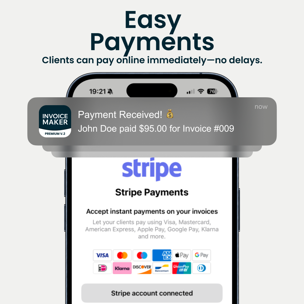 Stripe payments preview